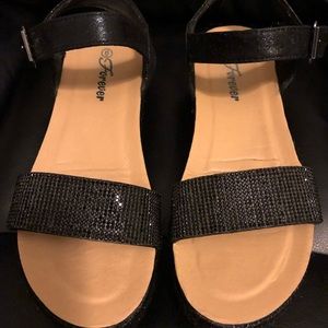 Bling Platform Sandals